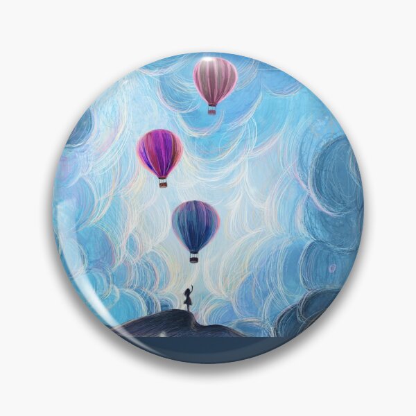 Item preview, Hot air balloon dream state- healing - peaceful designed and sold by Mumzy2many.
