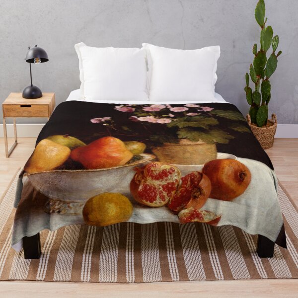 Item preview, Bodegón prímulas peras y granadas, de Henri Fantin-Latour designed and sold by Irina Polyanskaya.