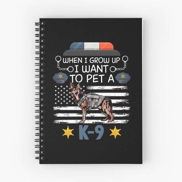 Item preview, Police Dog Pet For A Police Trainee Future Cop designed and sold by Nessshirts.