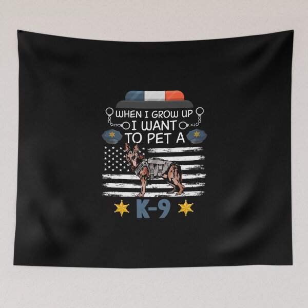 Item preview, Police Dog Pet For A Police Trainee Future Cop designed and sold by Nessshirts.