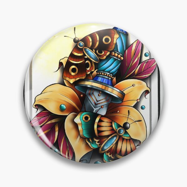 Item preview, Neotrad stabbed flower designed and sold by Nienkestr.