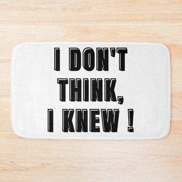 Item preview, i don't think,i know ! designed and sold by AyateeArt.