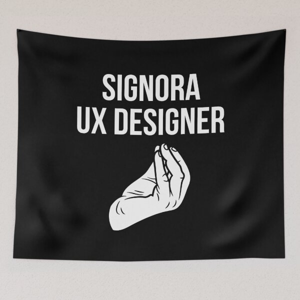 Artikelvorschau, Signora UX-Designerin entworfen und verkauft von trendingatees.