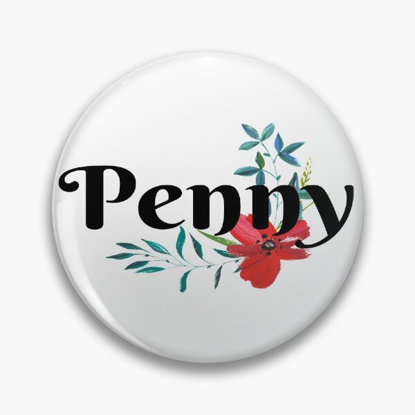 Artikelvorschau, Name Penny Design mit Blumen entworfen und verkauft von Areashor.