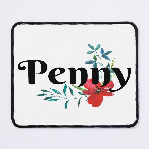 Item preview, Name Penny design with flowers designed and sold by Areashor.