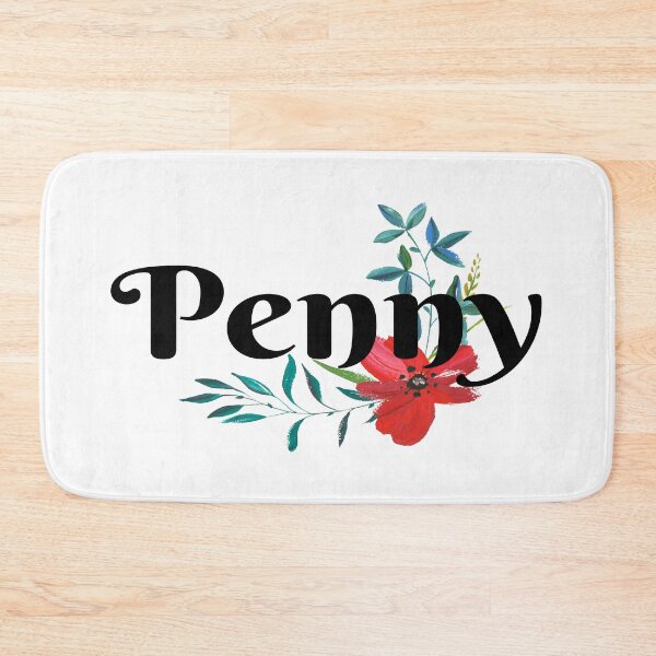 Item preview, Name Penny design with flowers designed and sold by Areashor.