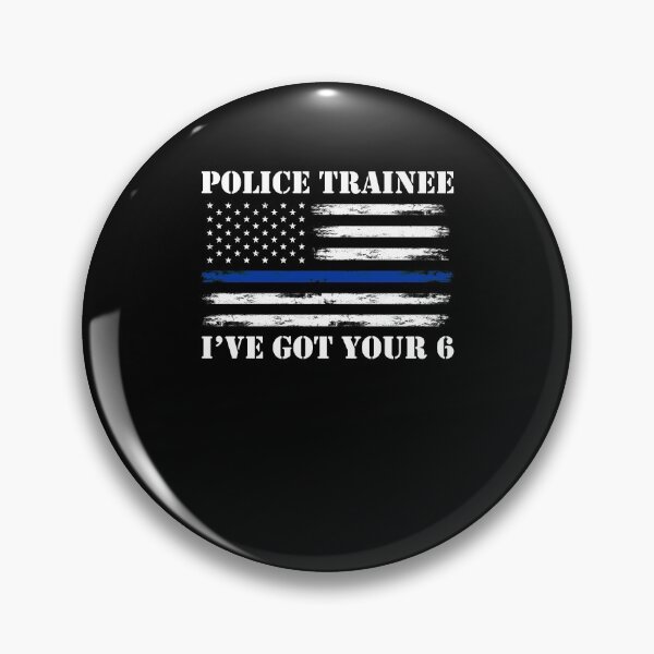 Item preview, Police Trainee With Thin Blue Line Patriot For A Future Cop designed and sold by Nessshirts.