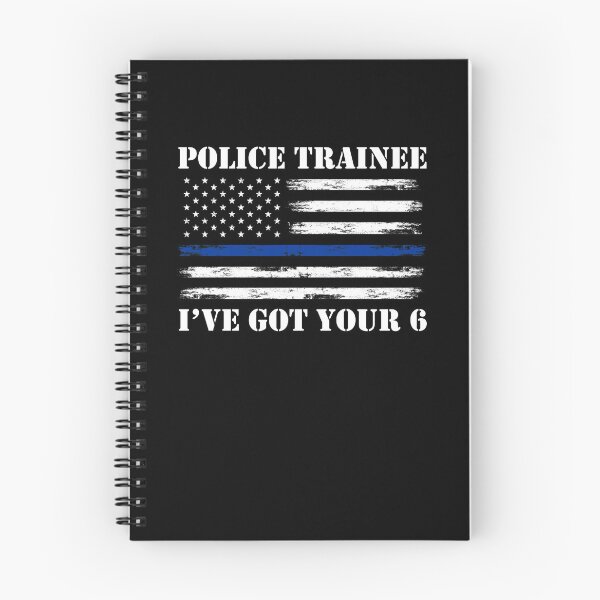 Item preview, Police Trainee With Thin Blue Line Patriot For A Future Cop designed and sold by Nessshirts.