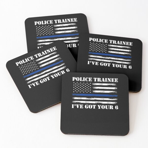 Item preview, Police Trainee With Thin Blue Line Patriot For A Future Cop designed and sold by Nessshirts.