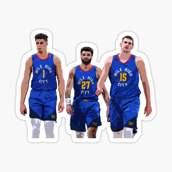 NBA_ Jersey Men Denver''Nuggets''Nikola''Jokic Facundo Campazzo Jamal  Murray social Recap Orange''City''Edition New Uniform Jersey 