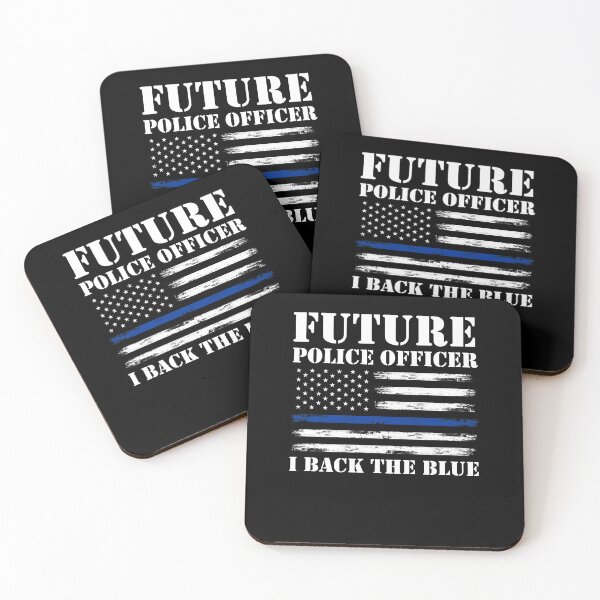 Item preview, Future Police Officer With Thin Blue Line For A Future Cop designed and sold by Nessshirts.