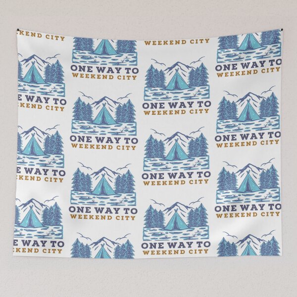 Item preview, One way to weekend city designed and sold by aboniteblanc.