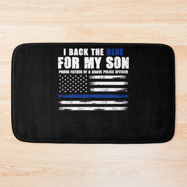 Item preview, I Back The Blue For My Son For A Future Cop Police Officer designed and sold by Nessshirts.