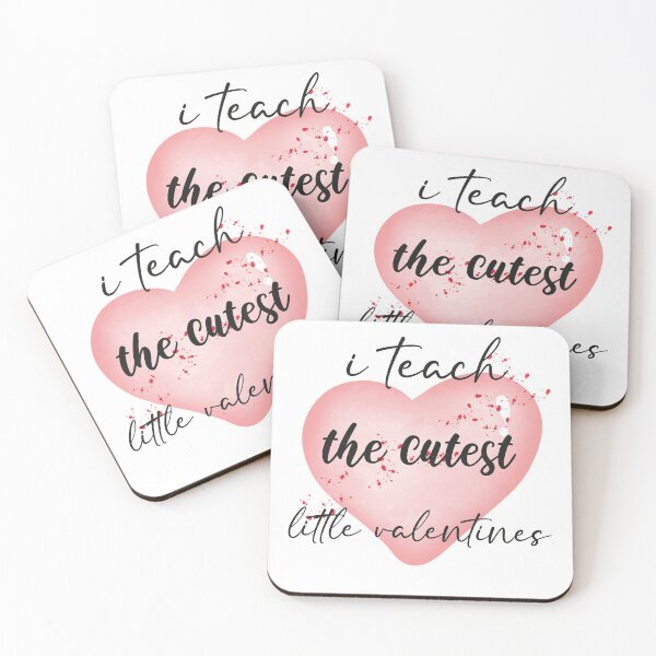 Item preview, i teach the cutest little valentines, Valentine's Day designed and sold by SOUFIANE1991.