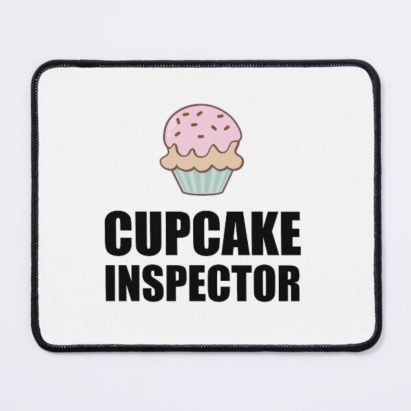 Item preview, Cupcake Inspector Funny designed and sold by TheBestStore.