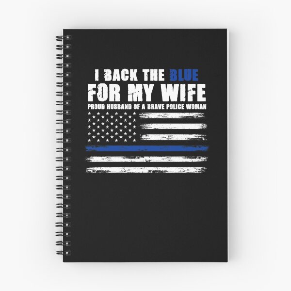 Item preview, Patriot Wife I Back The Blue For A Future Cop Police Officer designed and sold by Nessshirts.
