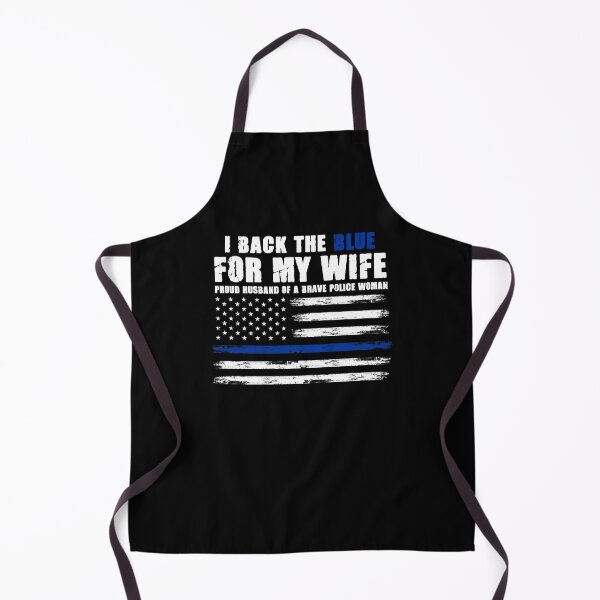 Item preview, Patriot Wife I Back The Blue For A Future Cop Police Officer designed and sold by Nessshirts.