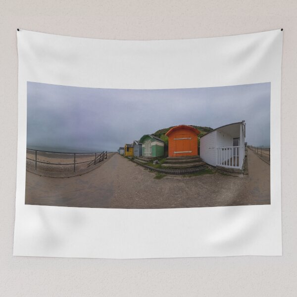 Item preview, 360 panorama of traditional beach huts on Cromer promenade, North Norfolk coast designed and sold by yackers1.