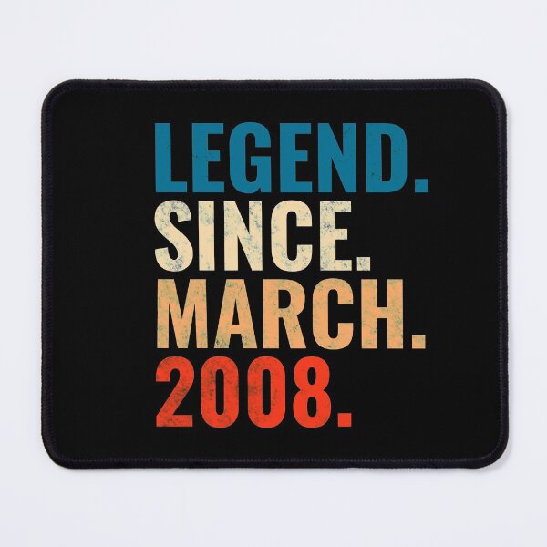 Item preview, Legend Since March 2008 Retro Vintage designed and sold by Teelogic.