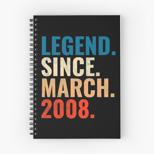 Item preview, Legend Since March 2008 Retro Vintage designed and sold by Teelogic.