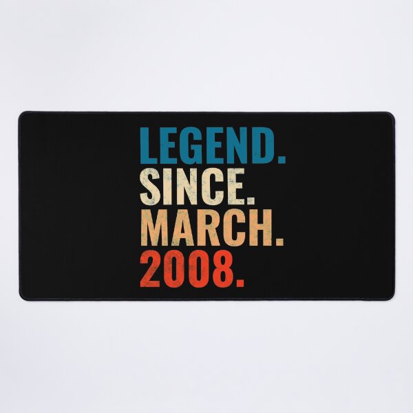 Item preview, Legend Since March 2008 Retro Vintage designed and sold by Teelogic.