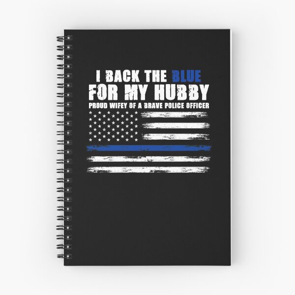 Item preview, Patriot Husband Backing The Blue For A Future Police Officer designed and sold by Nessshirts.
