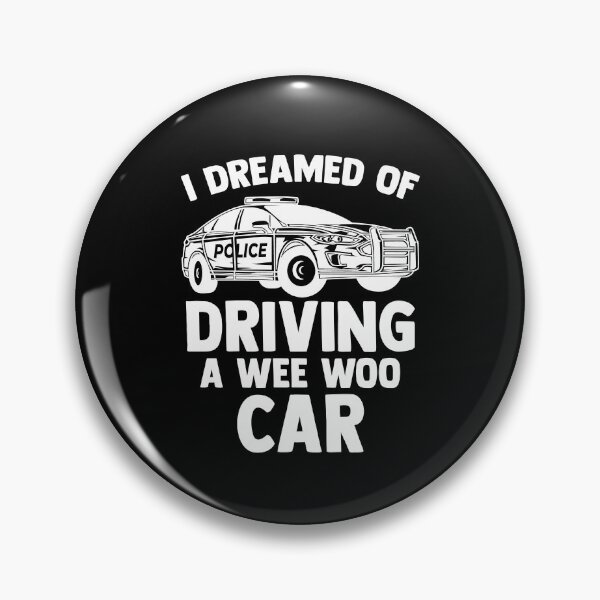 Item preview, Future Wee Woo Car Driver For A Police Trainee Patrol Man designed and sold by Nessshirts.