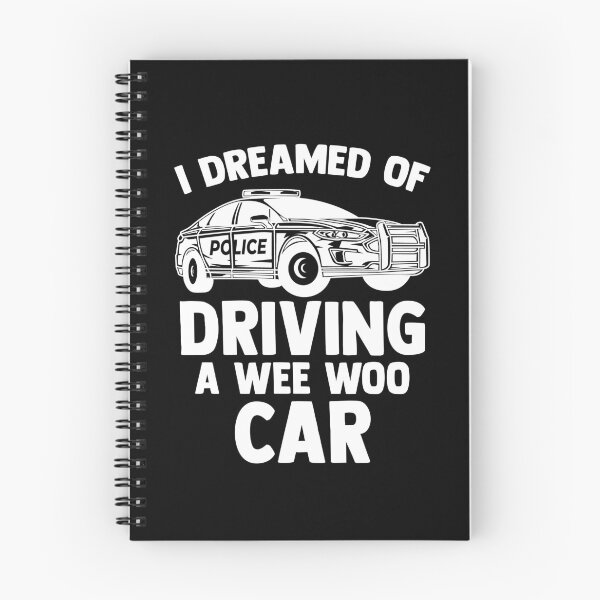 Item preview, Future Wee Woo Car Driver For A Police Trainee Patrol Man designed and sold by Nessshirts.