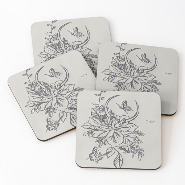 Item preview, Butterfly and moon  designed and sold by Owen Breakwell.