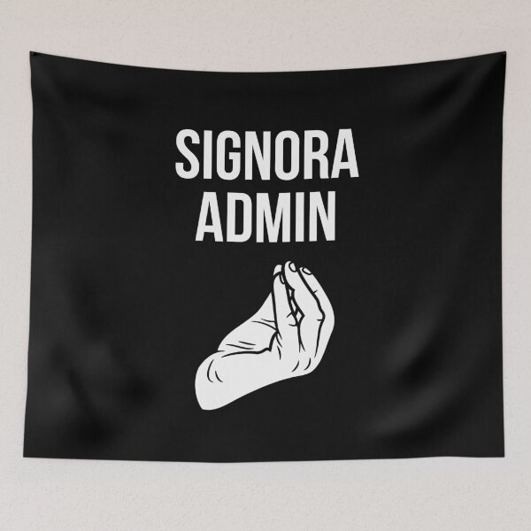 Item preview, Signora Admin designed and sold by trendingatees.