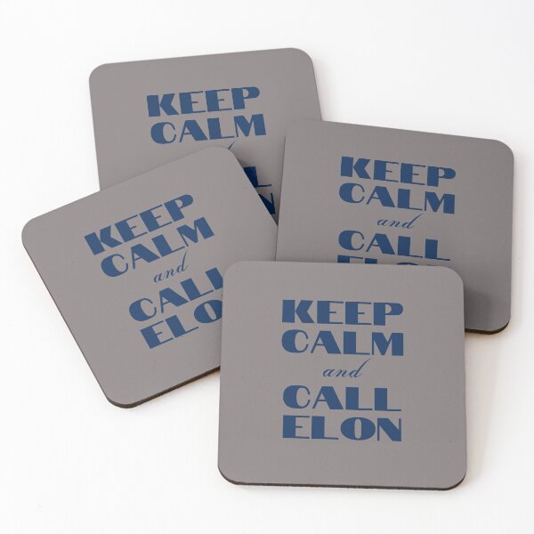 Item preview, Keep calm and call Elon designed and sold by wildwesdesigns.