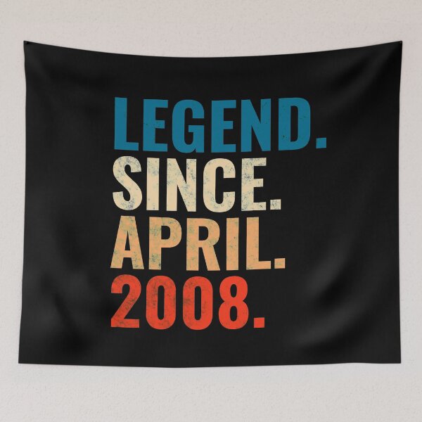 Item preview, Legend Since April 2008 Retro Vintage designed and sold by Teelogic.