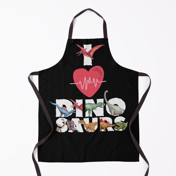 Item preview, I Love Dinosaurs, I Heart Dinosaurs, Dinosaur Heartbeat designed and sold by WanderTravels.