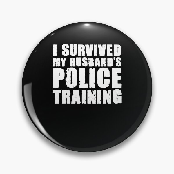 Item preview, Husband's Police Training For A Future Cop Police Officer designed and sold by Nessshirts.