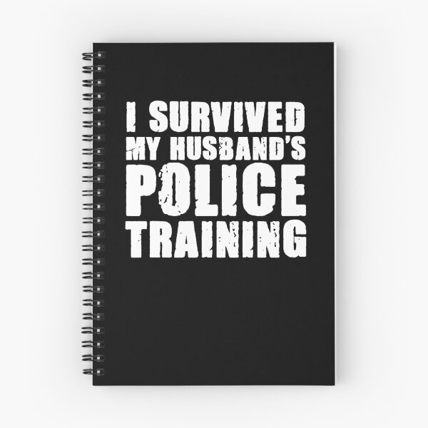 Item preview, Husband's Police Training For A Future Cop Police Officer designed and sold by Nessshirts.