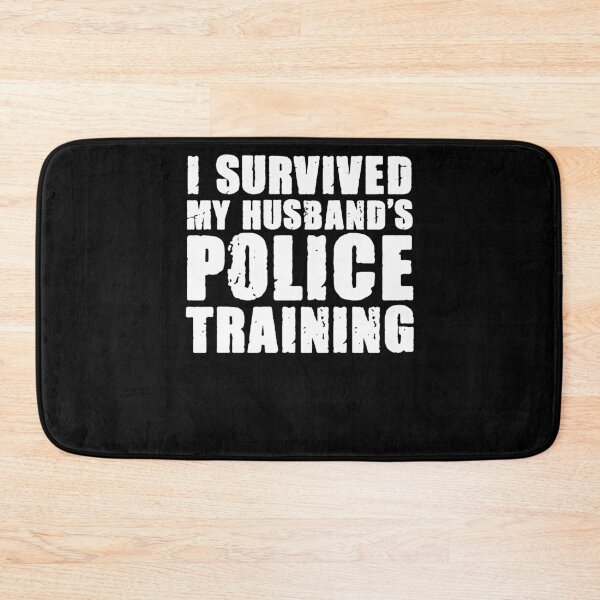 Item preview, Husband's Police Training For A Future Cop Police Officer designed and sold by Nessshirts.