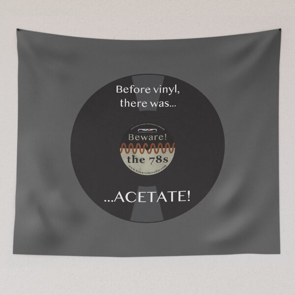Item preview, Before vinyl, there was ACETATE! Beware! The 78s designed and sold by bewaretheradio.