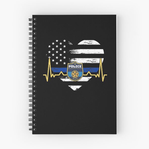 Item preview, Patriot Heart Thin Blue Line For A Future Police Officer designed and sold by Nessshirts.
