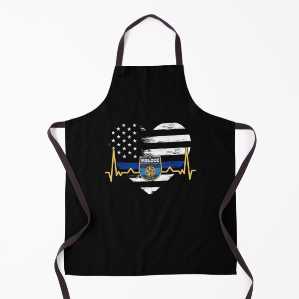 Item preview, Patriot Heart Thin Blue Line For A Future Police Officer designed and sold by Nessshirts.