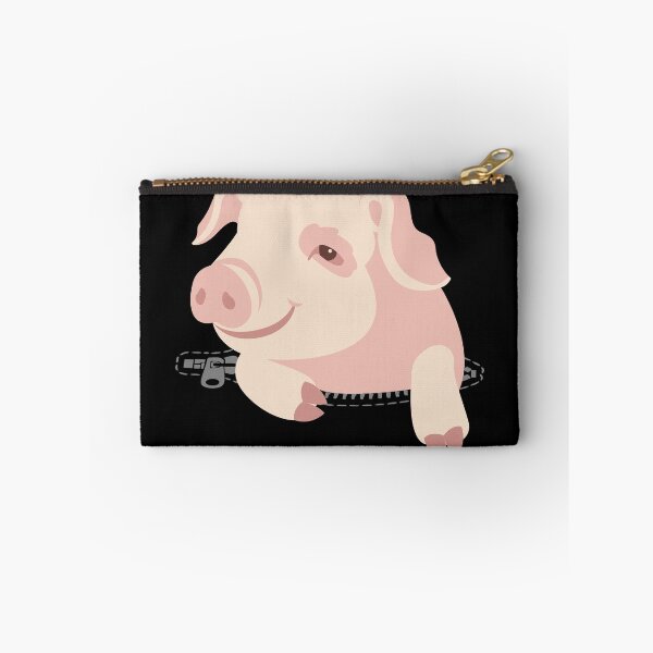 Item preview, Pig Out of Zippered Kangaroo Pocket  designed and sold by ReadytoWork.