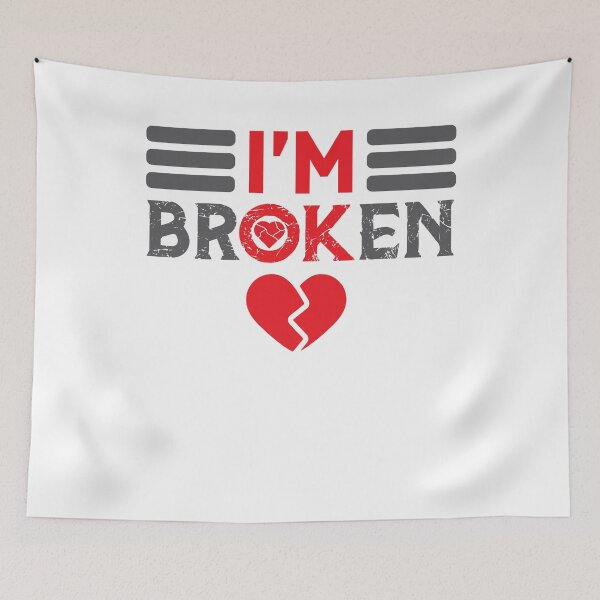 Item preview, I'm Ok I'm Broken Invisible Illness designed and sold by GoZayaan.