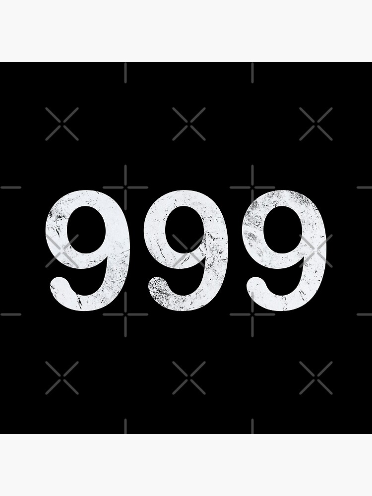 Angel number 999, Metaphysical, numerology, pack of two stickers, Angel  numbers, manifestations, lucky number 9 | Poster