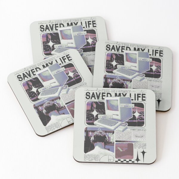 Item preview, The Internet Saved My Life! designed and sold by neukrk.