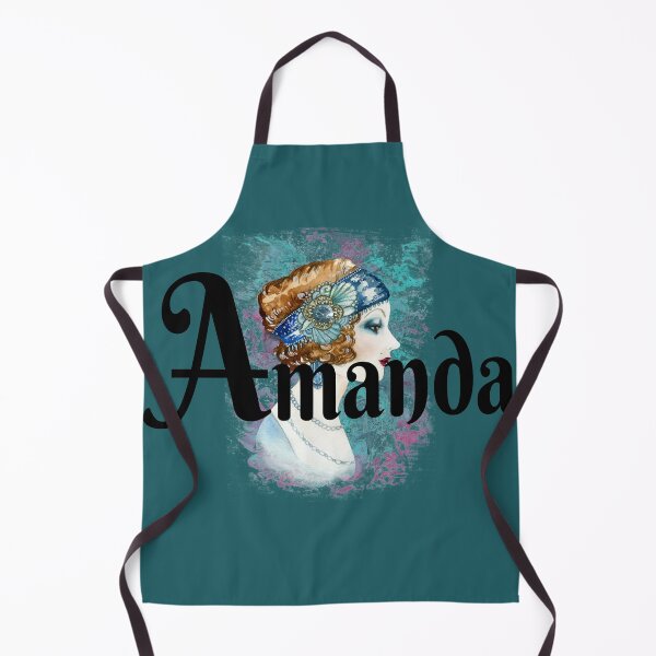 Item preview, Amanda name design 1920s style art deco designed and sold by Areashor.