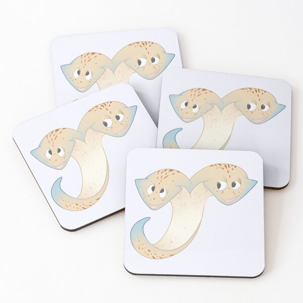 Item preview, Lefty and Righty the Flatworms designed and sold by SadieLouHays.