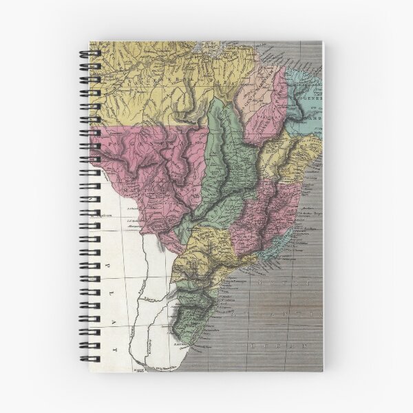Item preview, Map of Brazil - 1822 designed and sold by paulrommer.