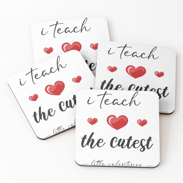 Item preview,  i teach the cutest little valentines, Valentine's Day designed and sold by SOUFIANE1991.