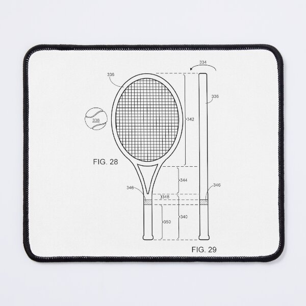 Item preview, The Tennis Racket Patent Light 3 designed and sold by OutofFocusShop.