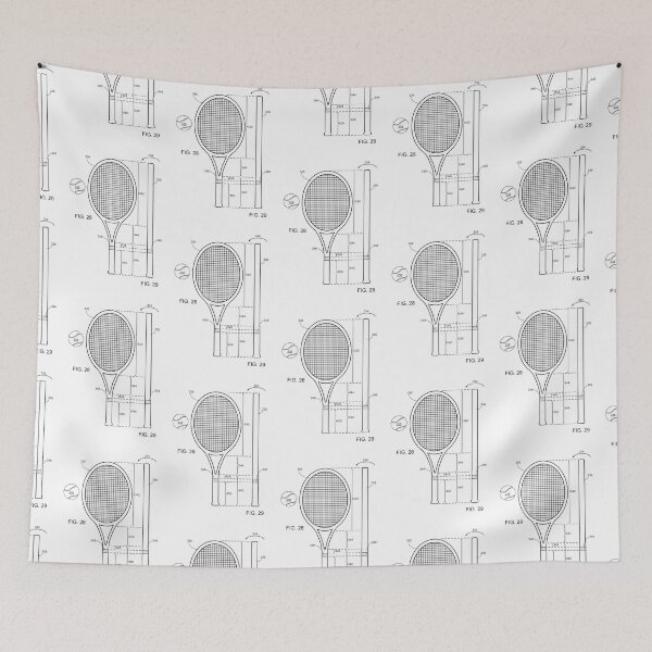 Item preview, The Tennis Racket Patent Light 3 designed and sold by OutofFocusShop.