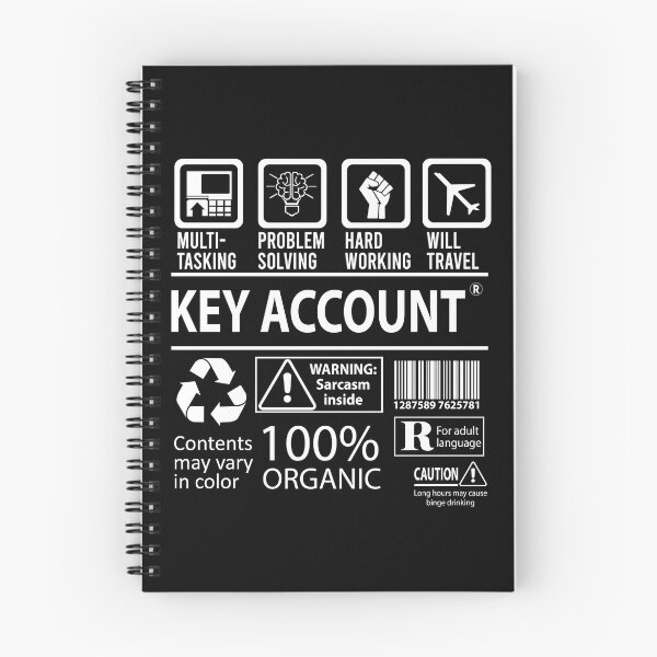 Artikelvorschau, Key Account T-Shirt - MultiTasking zertifizierter Job Geschenkartikel Tee entworfen und verkauft von oslandefren.
